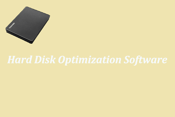 free hard disk optimization software