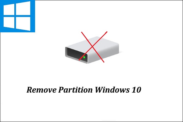 how to remove partition