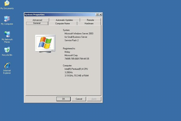merge partitions Windows Server 2003