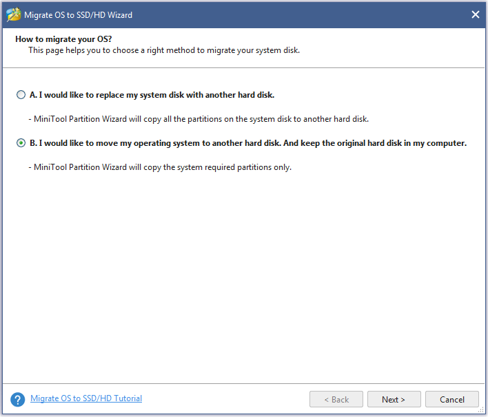 Migrate windows 8 to new hdd ssd with free windows migration tool