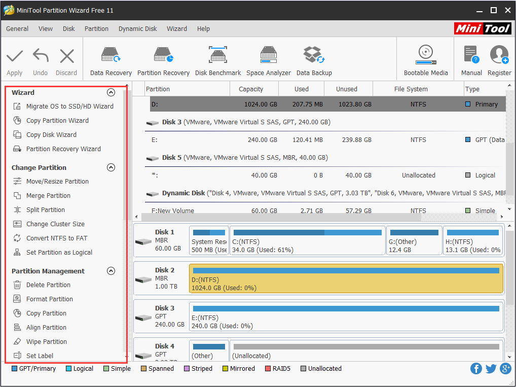 Norton PartitionMagic Alternative - MiniTool Partition Wizard ...