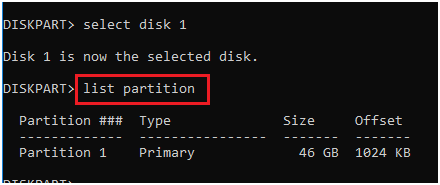 list partition