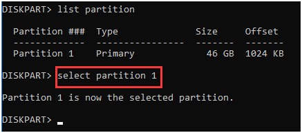 select partition