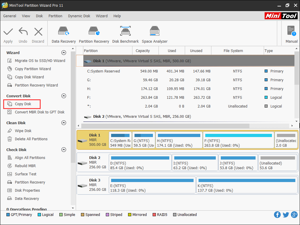 set active in Partition Wizard