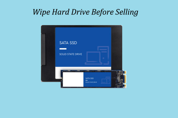 wipe hard drive before selling