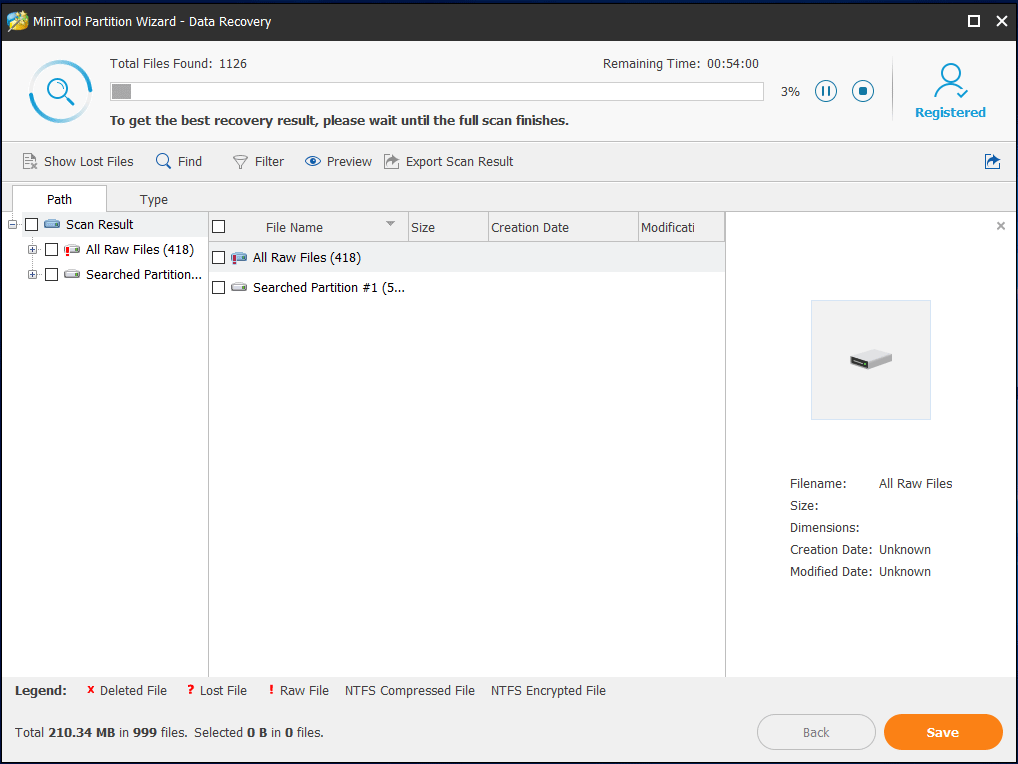 scan the invalid dynamic disk