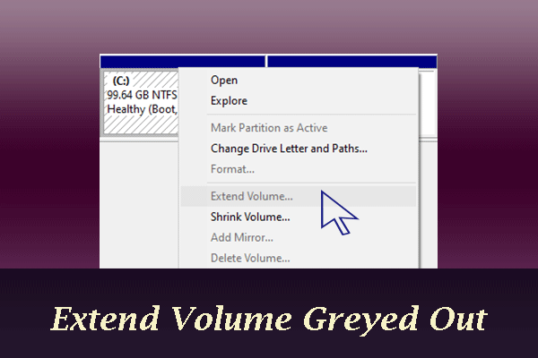 extend volume greyed out windows 7 extend volume greyed out windows 7
