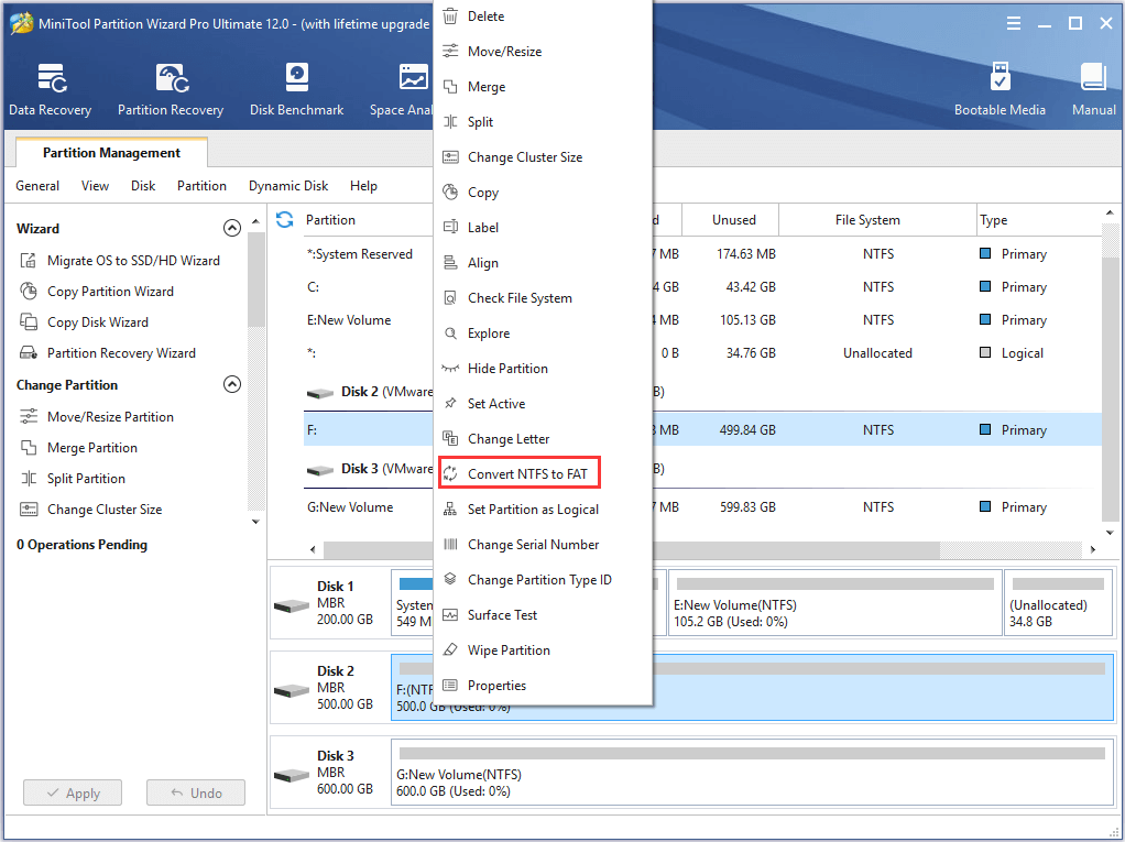 MiniTool Partition Wizard Technician 12.8 Crack With Serial Key 2024