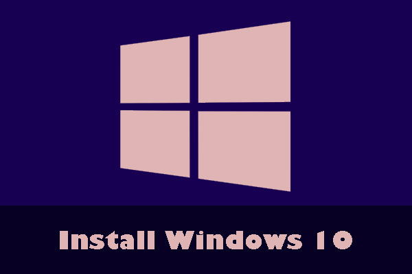 install windows on new pc