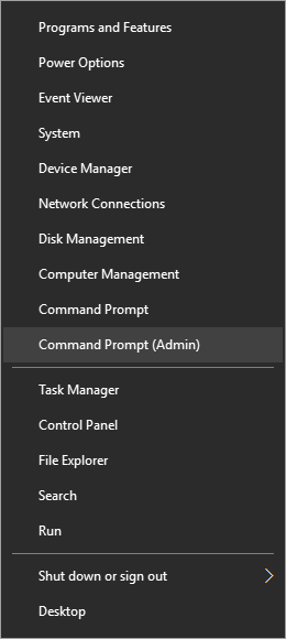 run Command Prompt