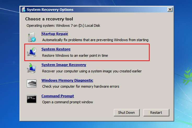 windows 7 file system payment freezes