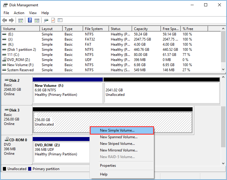 disk utility partition external drive