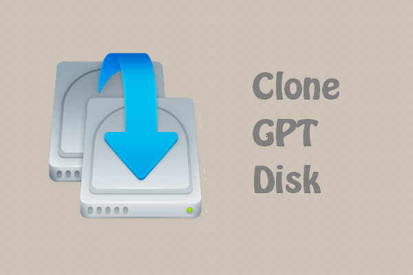 clone UEFI GPT disk