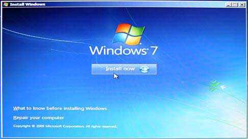 Подготовка установочного носителя