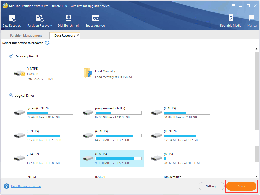 3 different parts on Data Recovery