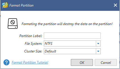 choose file system