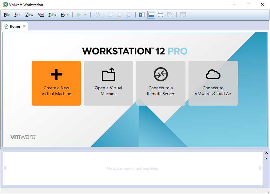 create a new virtual machine