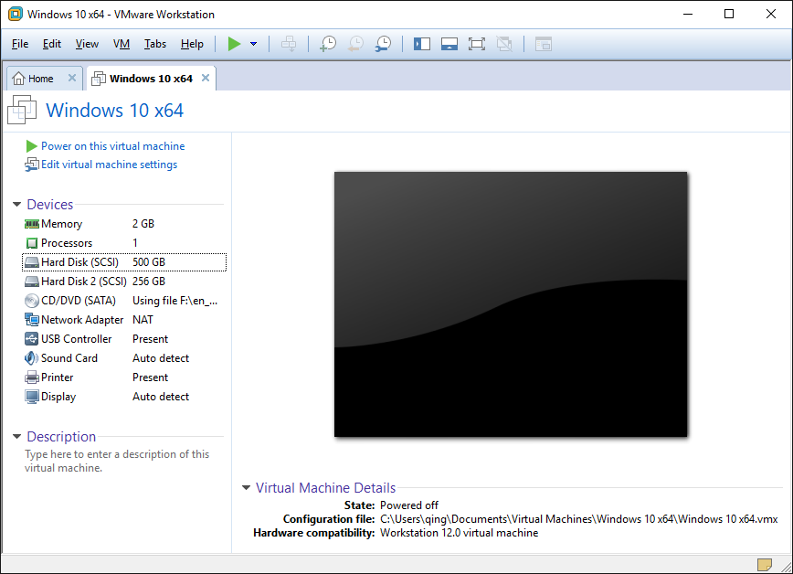 the disk size has been changed in VMware Workstation