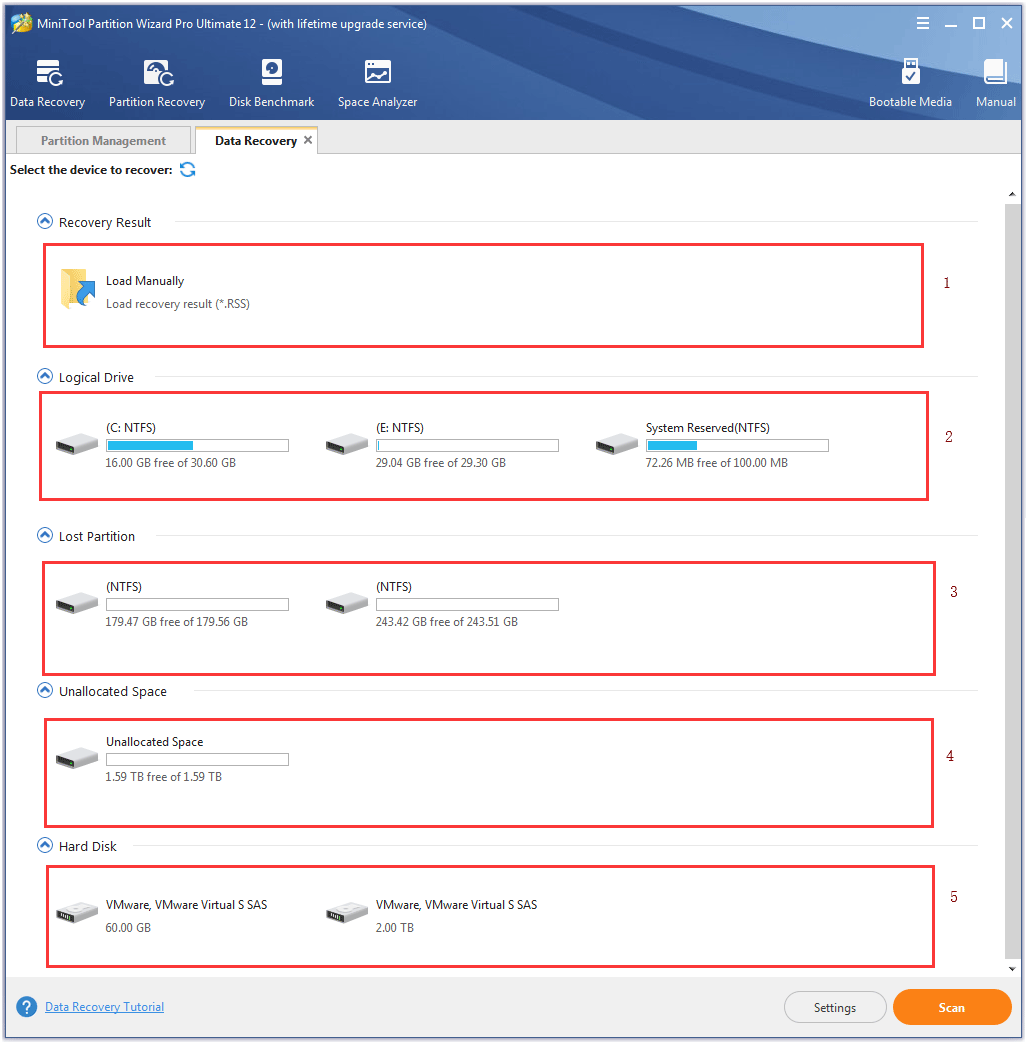 5 parts on Data Recovery