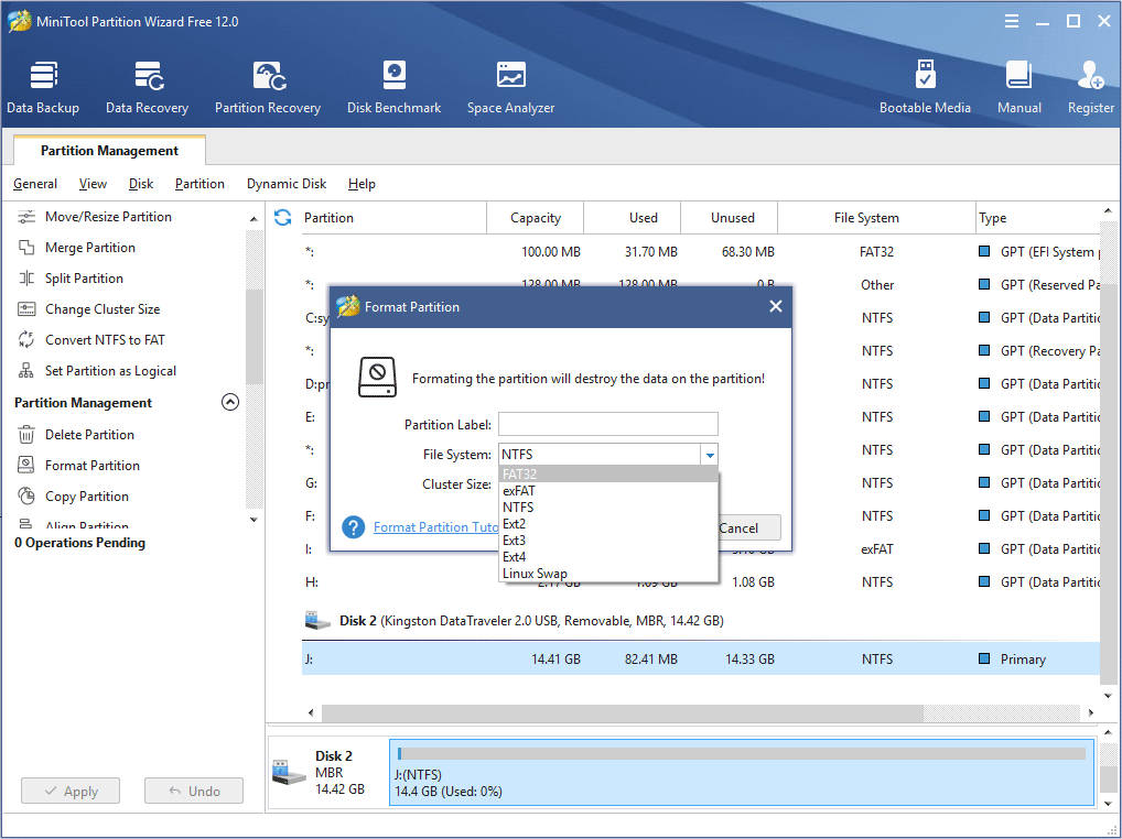 flyde smag Ledningsevne How to Format USB Drive with Three Free USB Formatters Windows 10