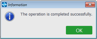 performing the recovery operation