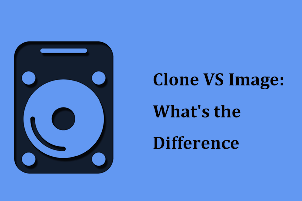 clone VS image
