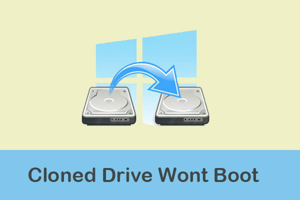 gøre ondt kontoførende gradvist Cloned Drive Won't Boot | How to Make Cloned Drive Bootable?