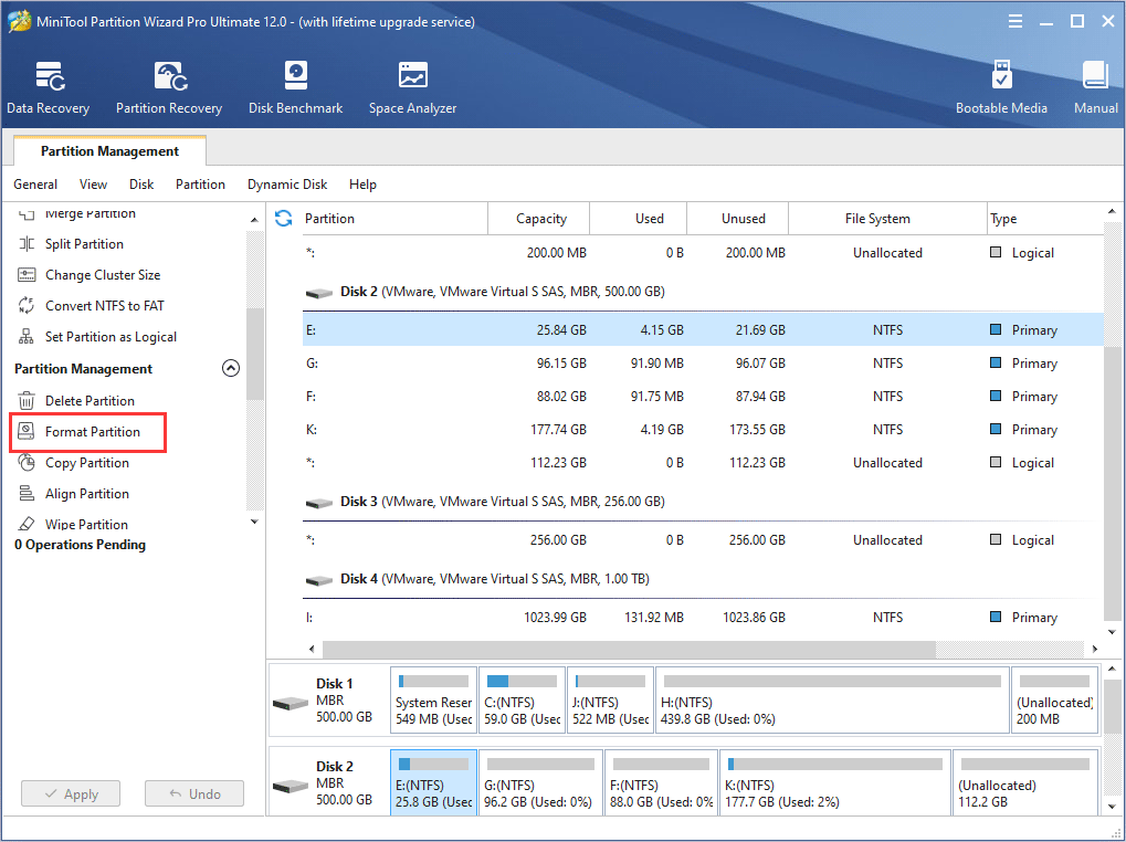 format partition