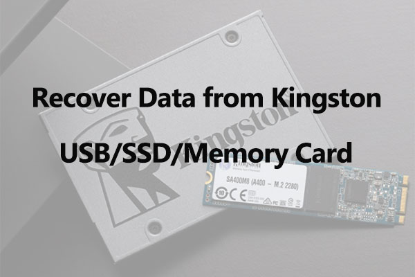 Kingston data recovery
