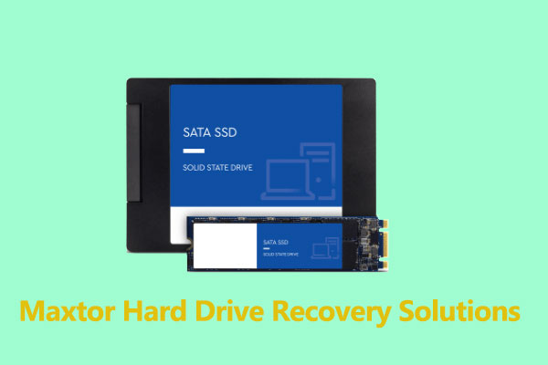 Maxtor hard drive recovery