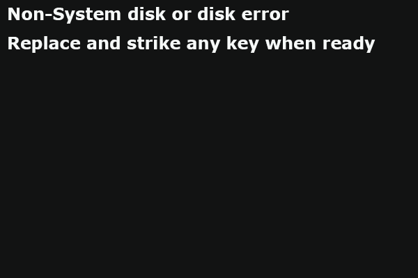 8 Solutions To Non System Disk Or Disk Error In Windows 10 8 7