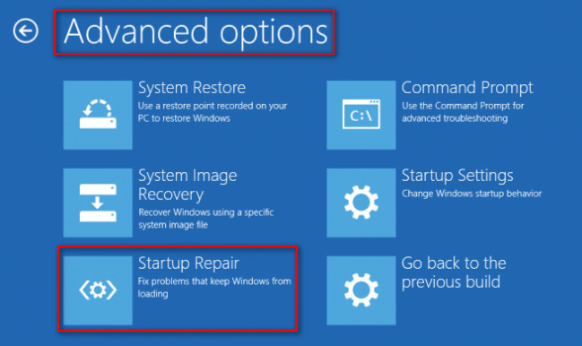 Startup Repair