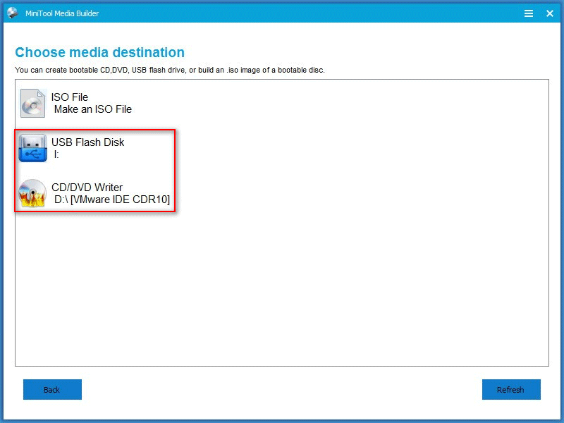 create bootable disk
