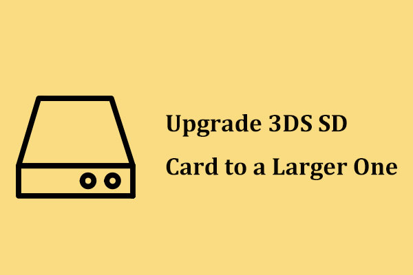 upgrade 3DS SD card