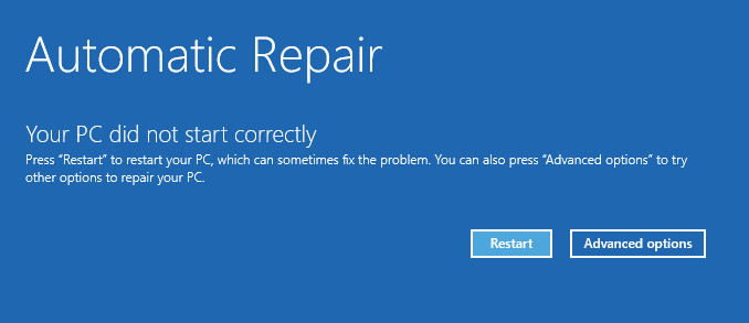 automatic repair