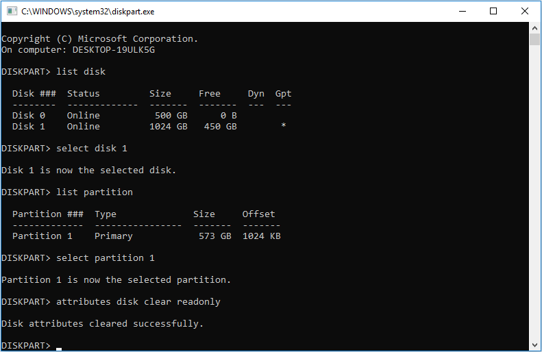 remove write protection