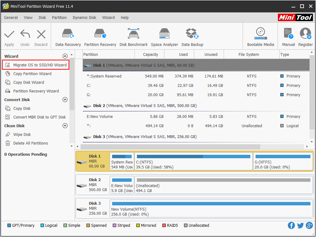 Dynamic partition