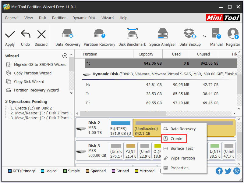 how to partition external hd