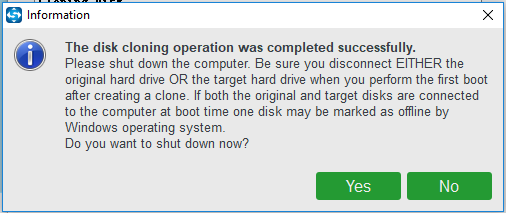please read the disk cloning note