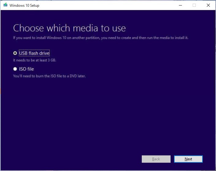 Create Drive Windows 10? Here!