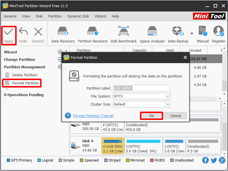 These Ways Helps Format USB to NTFS in Windows 10/8/7