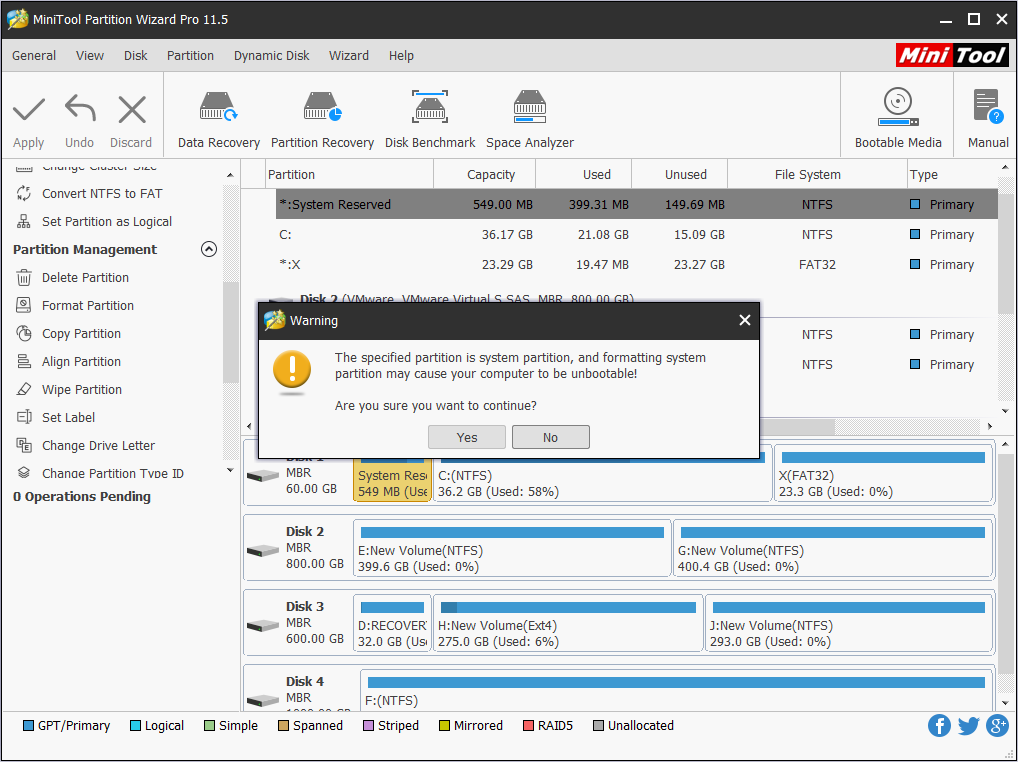Bootable Format Tool Formats Partitions When Windows Can’t Boot