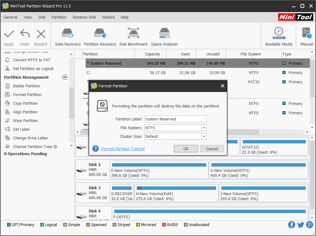 Bootable Format Tool Formats Partitions When Windows Can’t Boot