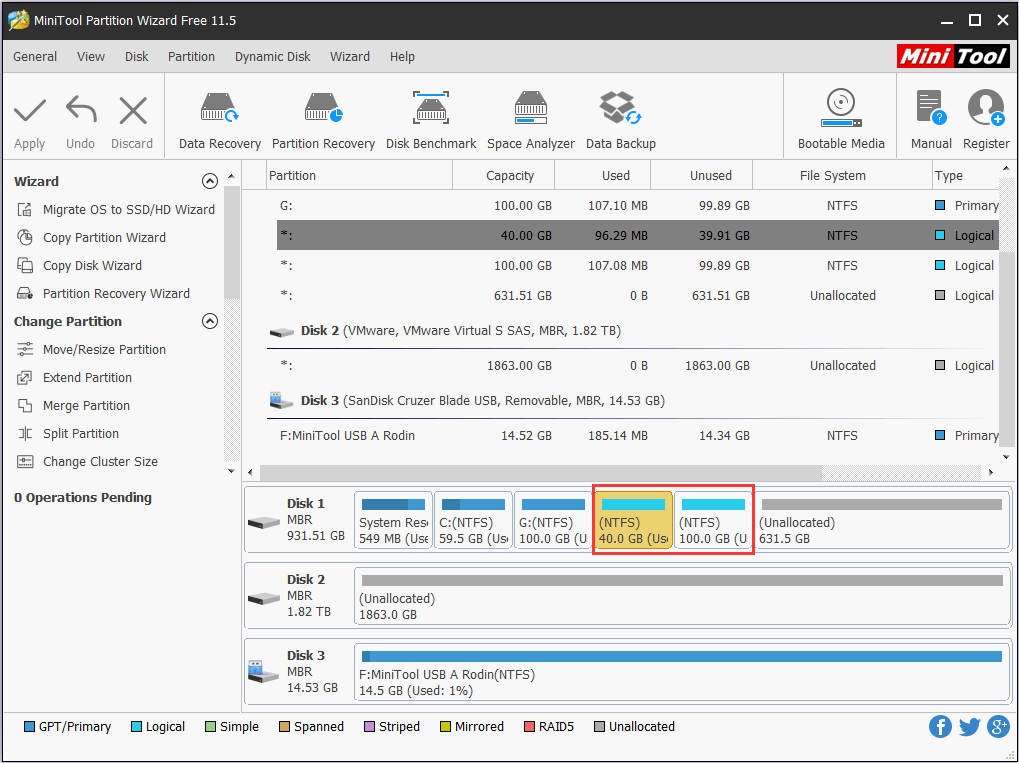 partitions without drive letter will not show up in Explorer