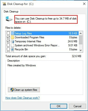 select files to delete
