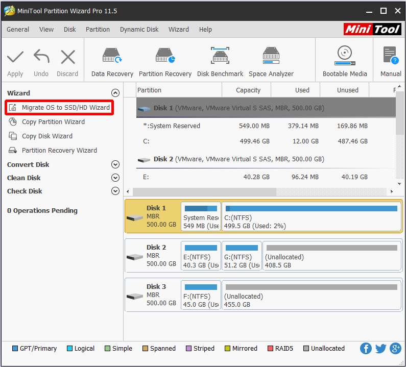 migrate Win10 to ssd