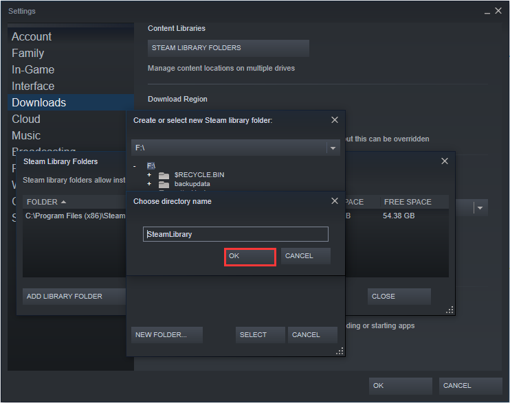 how to move your steam library