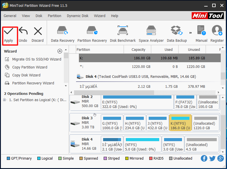 disk management format greyed out