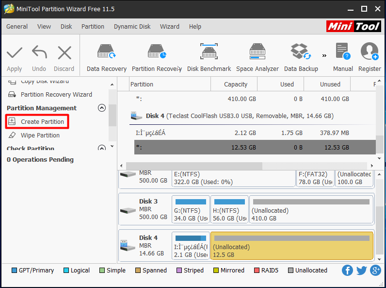format partition