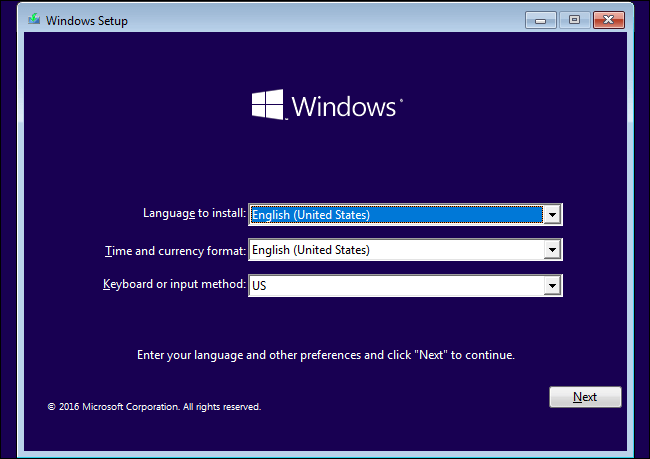 reimage PC in Windows 10